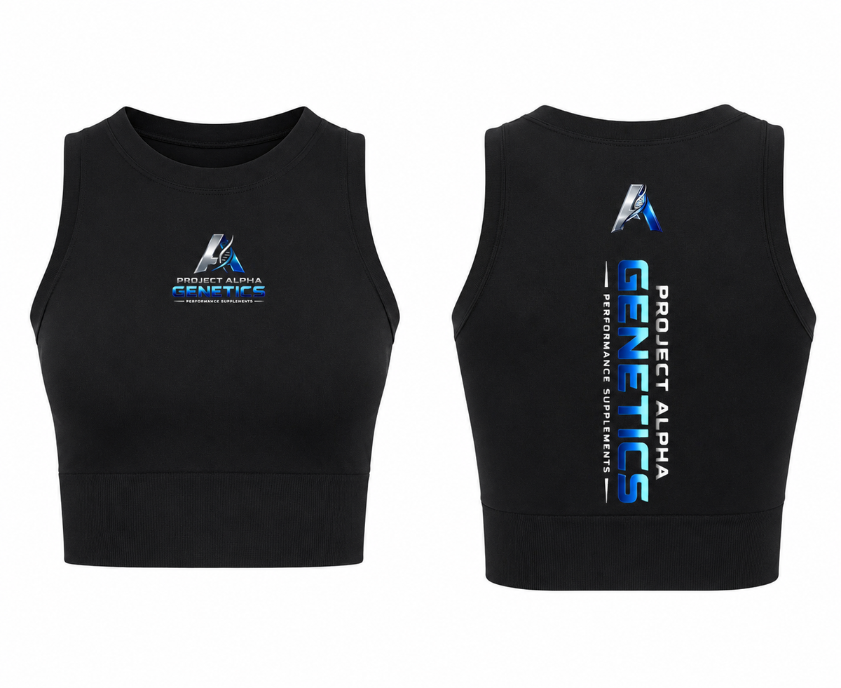 Ladies cropped vest