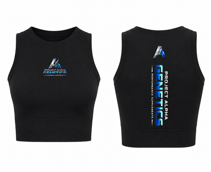 Ladies cropped vest