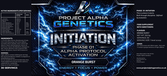 INITIATION // PRE-WORKOUT PROTOCOL : PHASE 1