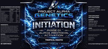 INITIATION // PRE-WORKOUT PROTOCOL : PHASE 1